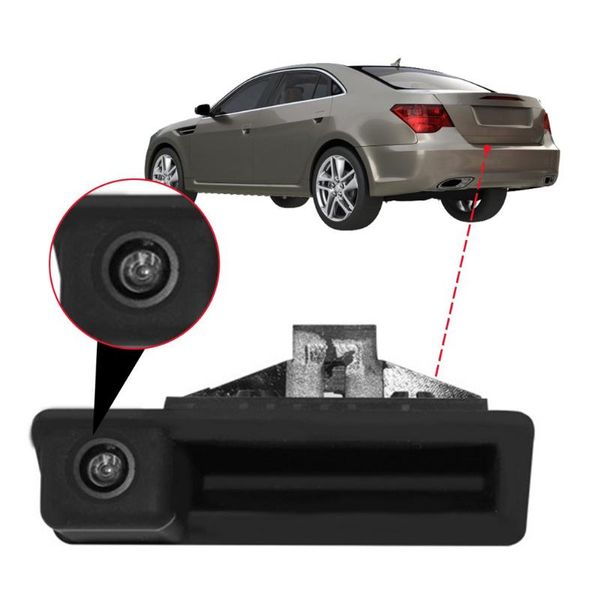 

car video 12v reversing rear view backup trunk handle camera high-definition 720*480p/1080p lens for 3 series 5 e60 / e65