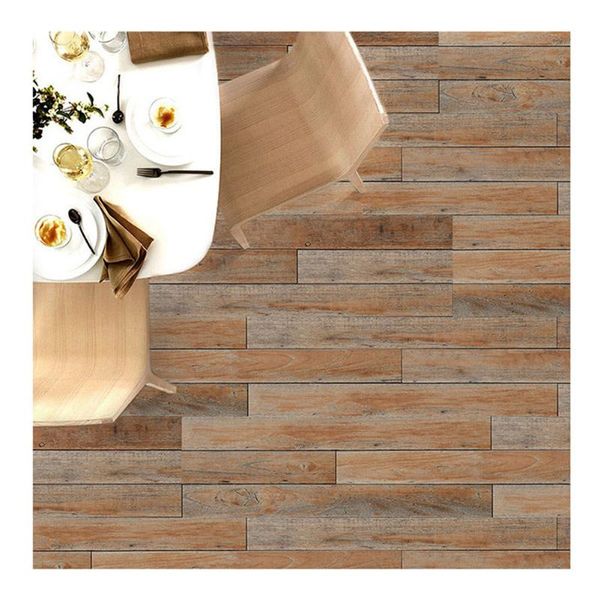 

european wallpaper 30x300cm pvc self adhesive floor stickers waterproof wood wallpapers for diy home wall decor