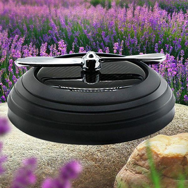 

car air freshener solar clip fan perfume fragrance decoration conditioner