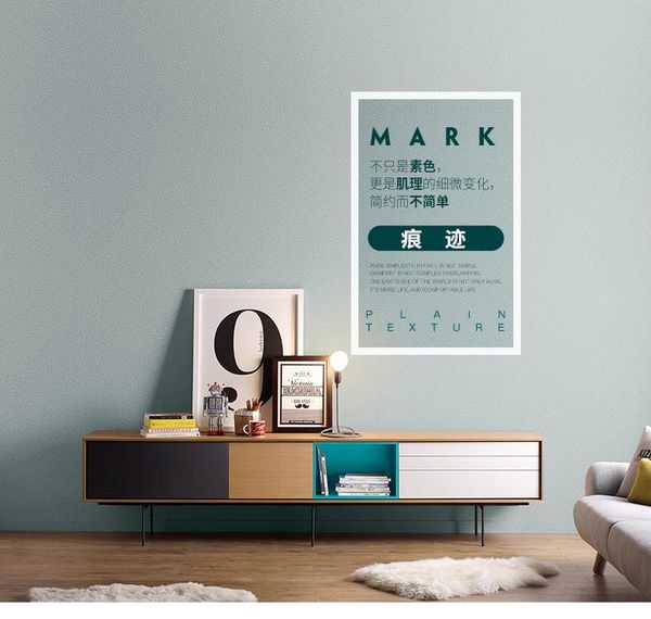 

wallpapers nordic style wallpaper plain color simple modern ins living room bedroom blue solid clothing store wallpape