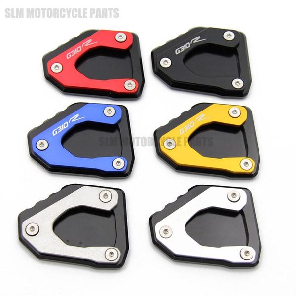 

pedals g310 r motorcycle kickstand foot side stand extension pad support plate for g310r 2021