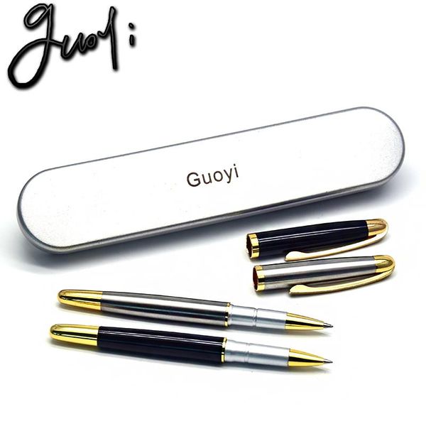 

gel pens guoy z50 heavy feel steel shell pen metal high-end business office gifts and corporate logo customization signature