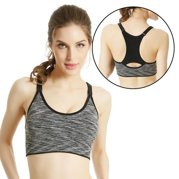 

yoga outfit women's sports bra push-up running sportswear