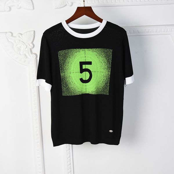 

men's t-shirts spring summer 2021 fashion women of 23% silk mesh c131, White;black