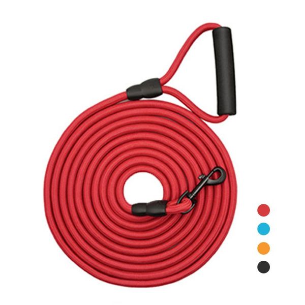 

dog collars & leashes 2m/3m/5m/10m lengthen pet leash rope outdoor walking and training belt nylon dogs lead safety for small large