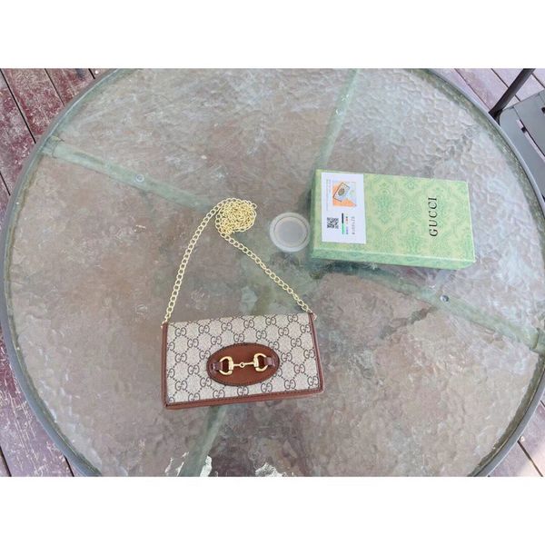 

factory 1955 series woc mobile phone bag chain bag shoulder messenger packaging luxuryss designerss yw