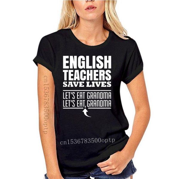 

women's t-shirt weelsgao creative design tshirts hipster o neck english teacher save lives t shirts cool 3d tshirt printing, White
