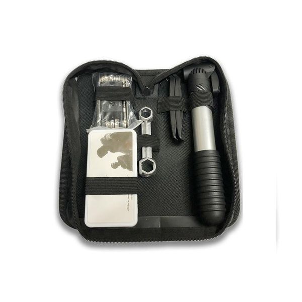

tools bicycle repair kits tool bag 2021 multifunctional folding tire kit storage bike
