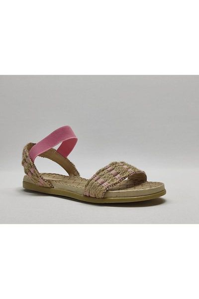 

women pink faux leather sandals, Black