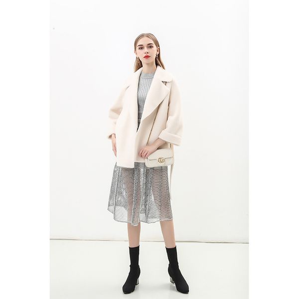 

short plush women s fur coat, high-quality stand-up collar, retro comfort, fashion, travel and commute, Black