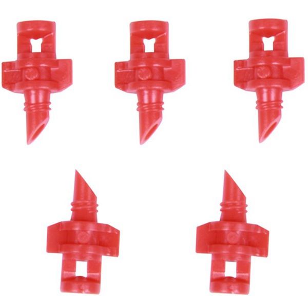 

500pcs 360 degree angle simple refraction nozzle sprinkler design garden fruit tree irrigation mist sprayer watering equipments