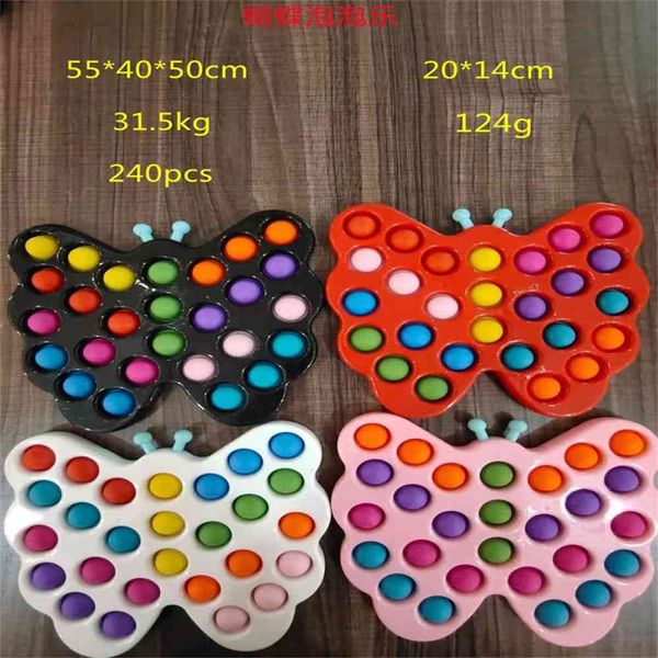 

butterfly ocs heart star bear shapes push pop fidget toys sensory bubble poppers board tiktok stress balls finger fun ball popper family par