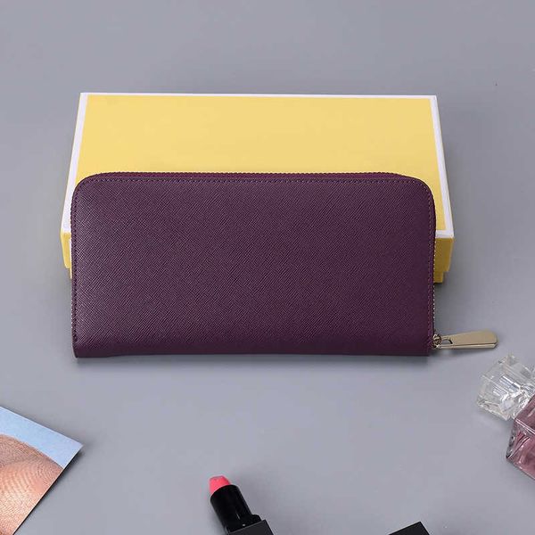 

classic flower fashion women single zipper wallets genuine leather wallet ladies long purse with box card, Red;black