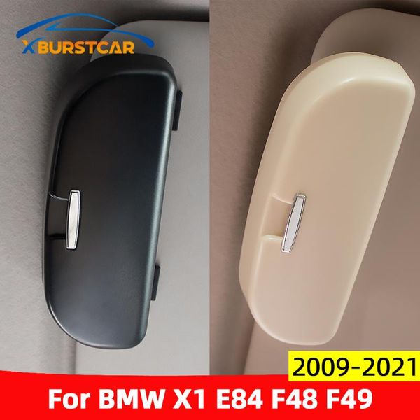 

other interior accessories xburstcar 3 colors car glasses case sunglasses storage box for x1 e84 f48 f49 2009 - 2021 sun visor automobil