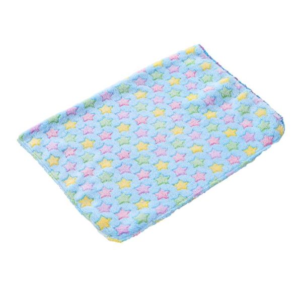 

kennels & pens comfortable pet dog cat blanket soft cushion for sleeping playing resting 40x60cm (blue)
