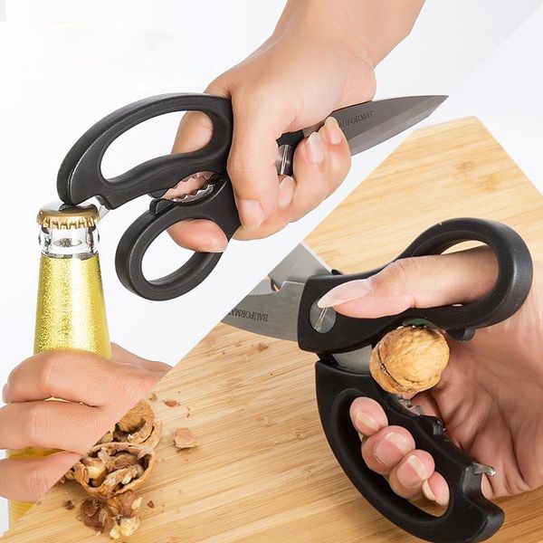 

powerful chicken bone scissors multi-functional household scales scraper barbecue fishbone kitchen storage bottles & jars