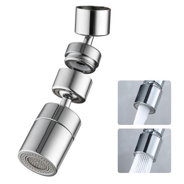 

1080Â° Swivel Faucet Aerator Universal Splash Filter Dual-Function For Bathroom Kitchen Water Saving Nozzle Other Faucets, Showers & Accs