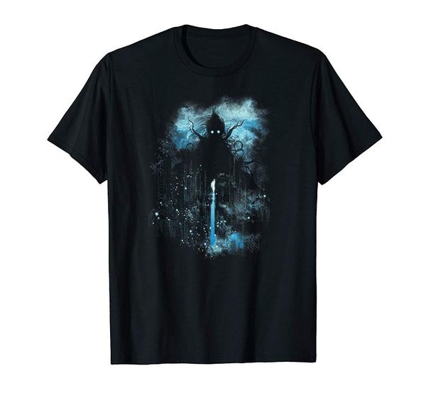 

men's t-shirts shirt.woot cthulhu vs little hero t-shirt, White;black