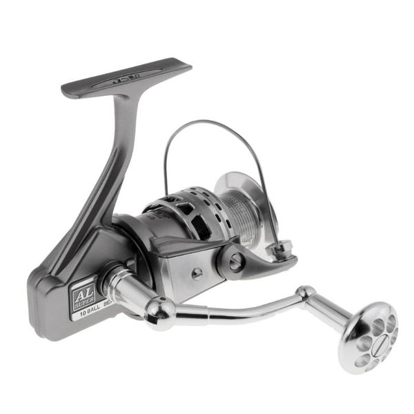 

full metal fishing spinning reel 4.8:1 stainless steel gear front drag left/right handle baitcasting reels