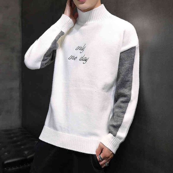 

men's casual shirts winter arrival warm sweaters o-neck wool knitwear clothing knitted cashmere pullover drop rx7b, White;black