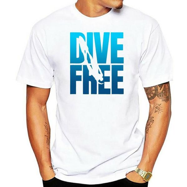 

men's t-shirts dive iver t-shirt iving tee shirt, White;black