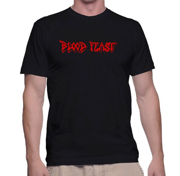 

blood feast t-shirt/speed-thrash-black-death metal, White;black