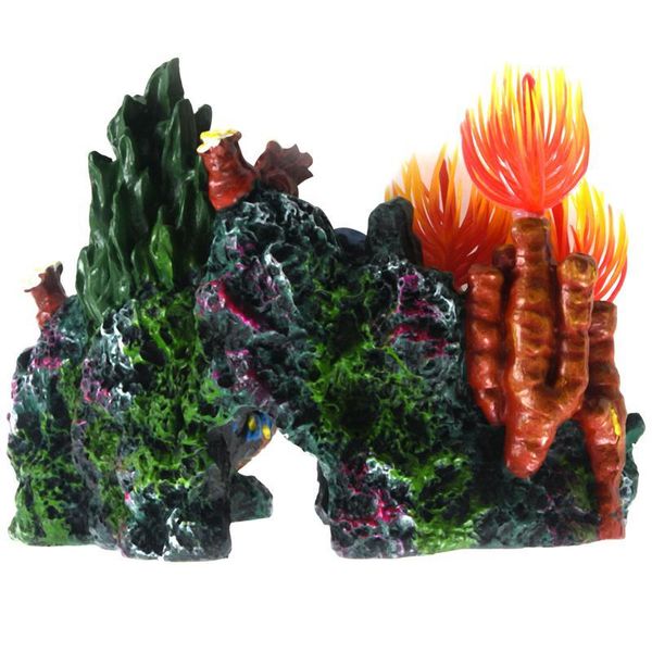 

decorations resin coral plant shell reef mountain fish tank cave aquarium ornament decor