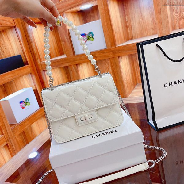 

designer bags handbag handbag shoulder messenger bag ladies classic caviar 19*14*6cm chain bag 3 colors 03