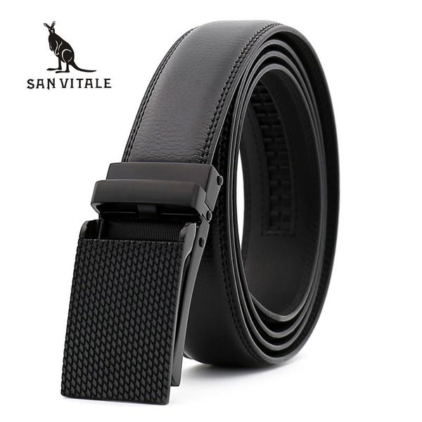 

belts men's genuine leather belt designer men straps male waistband buckle for dress, Black;brown