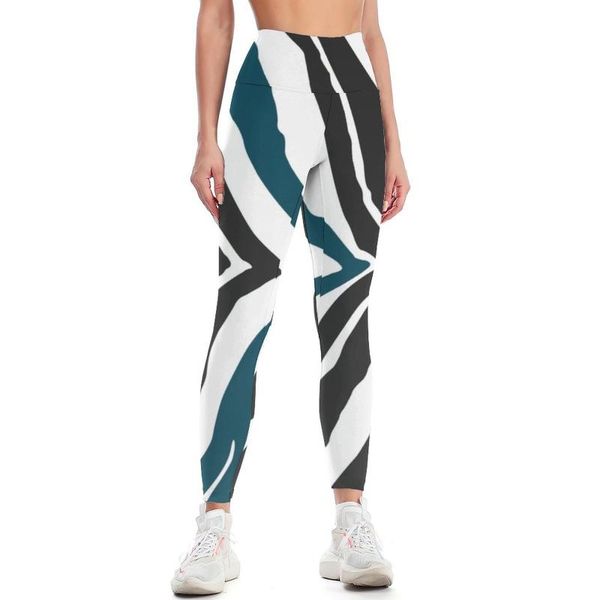 

yoga outfit zebra leggings drop squat pants female waterproof pattern casual