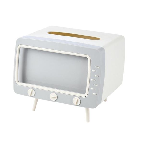 

tissue boxes & napkins 1pc creative tv modeling box household dispenser