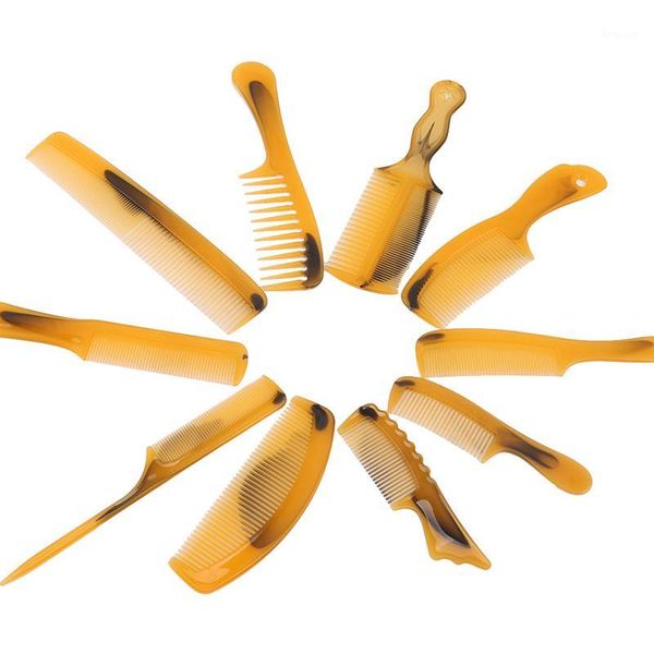 

wholesale plastic comb not easy fracture tendon rubber small gift1, Silver