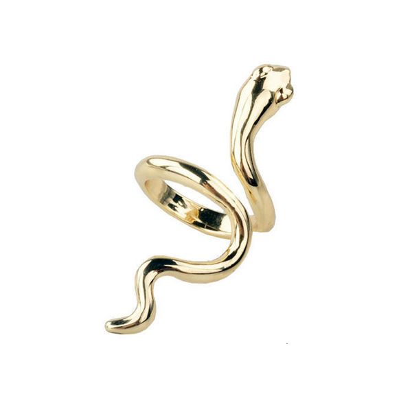 

simple and fashionable snake ring, Silver