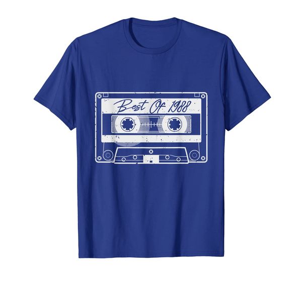 

cassette tape costume shirt of 1988 t- shirt, White;black
