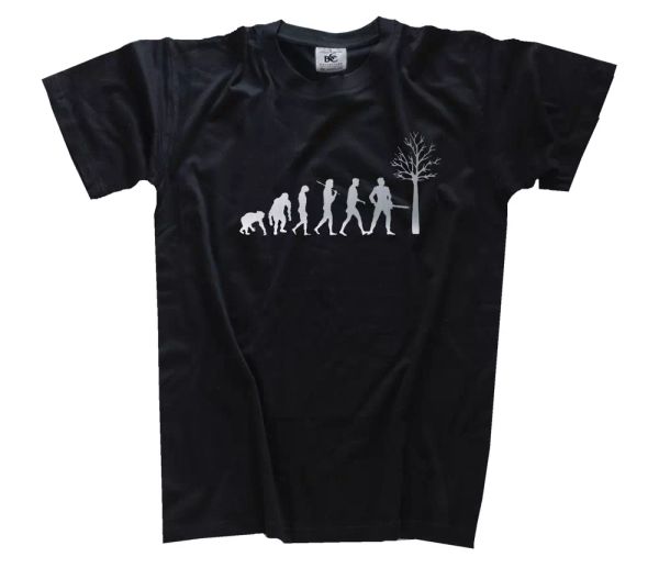 

silver edition forester forest worker evolution t-shirt s-xxxl, White;black