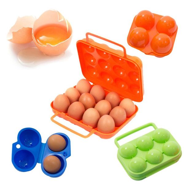 

kitchen utensils outdoor camping tableware portable picnic bbq egg box container storage boxes travel gear bottles & jars