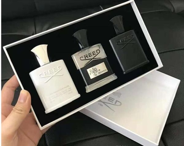 

creed perfume 3pcs/set deodorant incense scent fragrant cologne for men silver mountain water/creed aventus/green irish tweed 30ml *3pcs aro