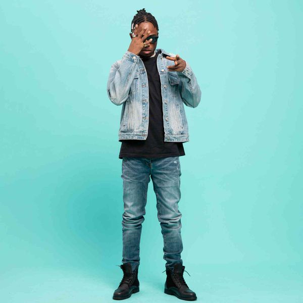 

high street old jeans off am casual and versatile, Blue