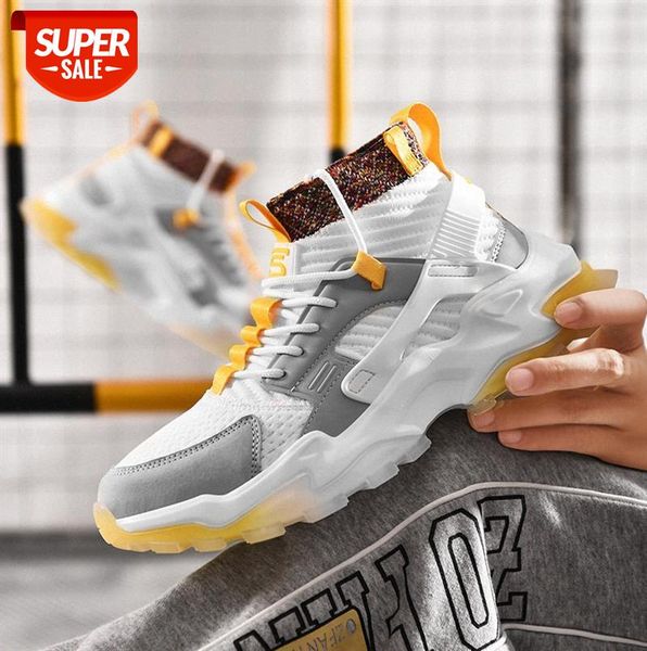 

pu suction film bottom combination old shoes men's high-mesh casual korean students breathable sports national style #sk2g