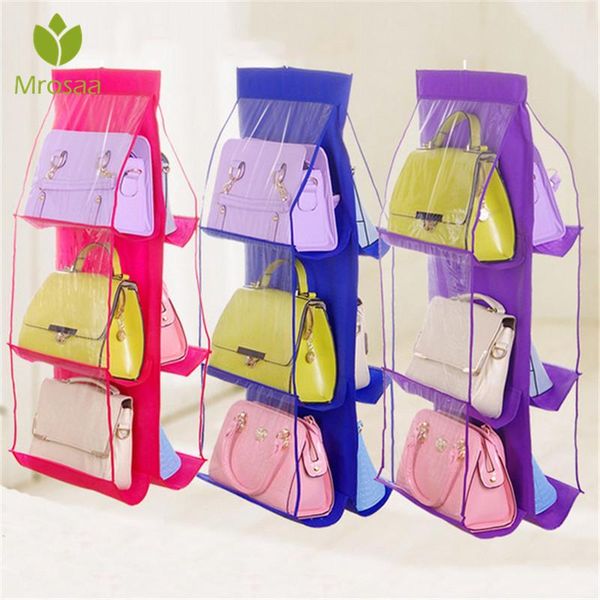 

storage boxes & bins family organizer handbag bags be hanging organizers shoe bag high home supplies 6 pocket closet rack hangers