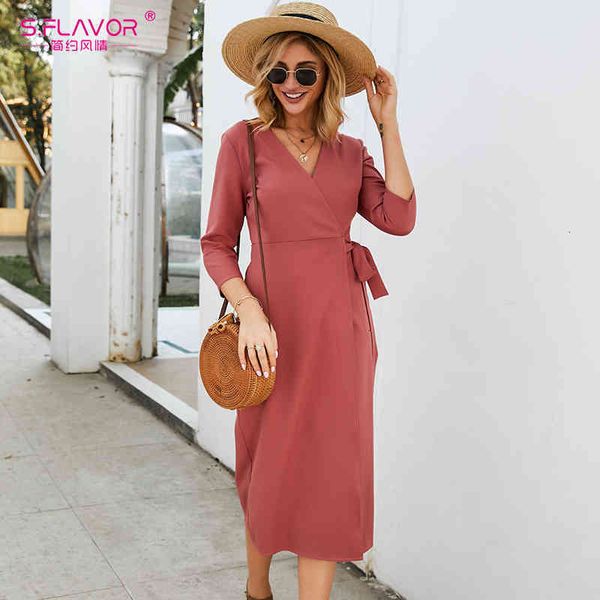 

casual dresses dresses women spring pencil elegant slim v-neck tea break midi red color summer working dress for office jepi, Black;gray