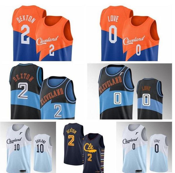 

2021 jersey printed collin 2 sexton darius 10 garland kevin 0 love taurean 12 prince larry 22 nance jr. jarrett 31 allen cedi 16 osman jerse, Black;red