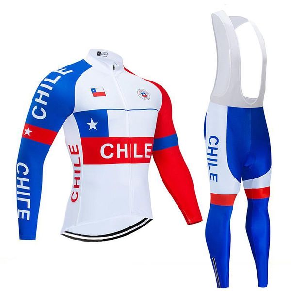 

racing sets chile long cycling jersey set mtb bike jacket for wear pant ride pro race mountain crossmax motocross downhill sport bib, Black;blue