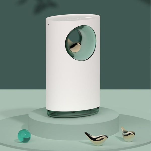 

humidifiers 2021 gifts portable mini usb humidifier smart heavy fog ultrasonic with birds music \ lamp multifunction hogar