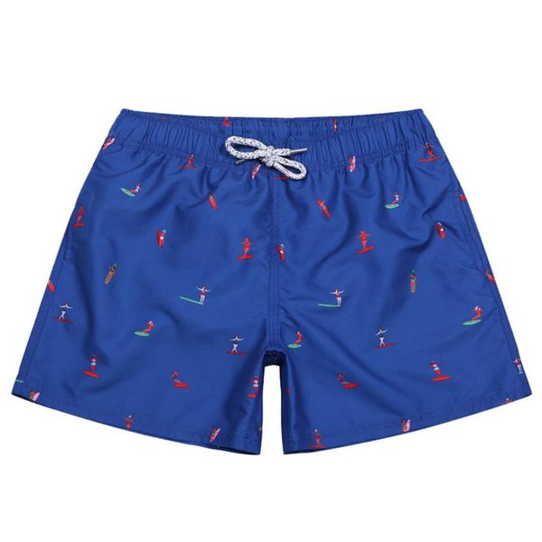 

yx25 blue print men's swimsuits board shorts summer bermuda swimwear men swimming beach surf sports briefs bikini, White;black