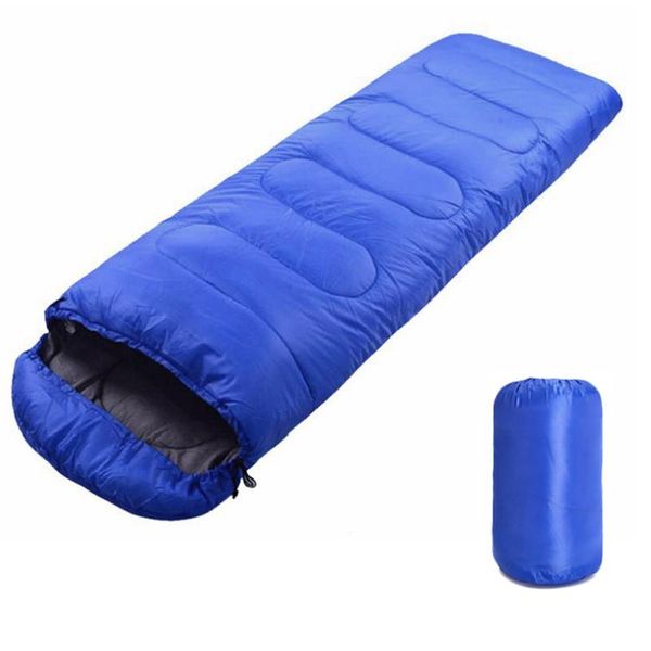

envelop sleeping bag soft warm thick for outdoor camping hiking qw bags