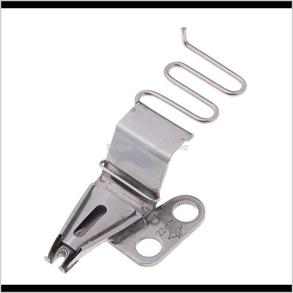 

notions tools apparel drop delivery 2021 sier metal cover stitch sewing hine binder singlefold attachment for pocket binding crafts m46qc, Black