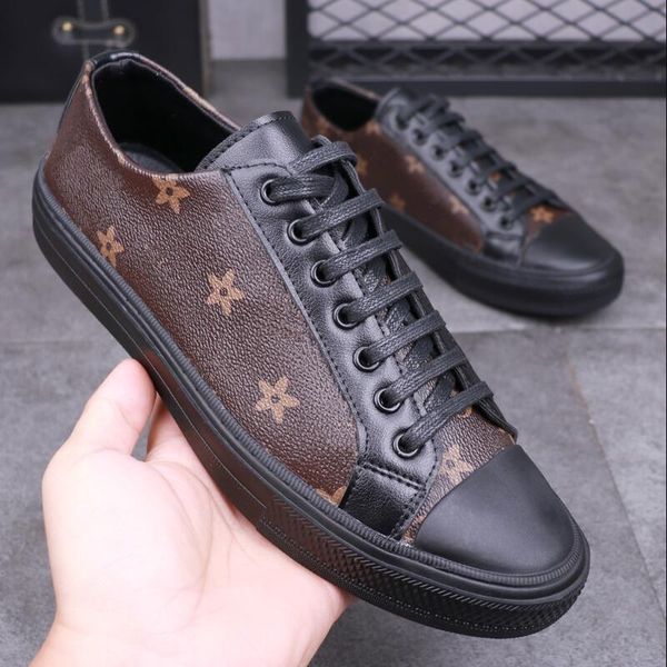 

new men's shoes black european station korean edition breathable board mens bean versatile spirit young shoe zapatos hombre a3
