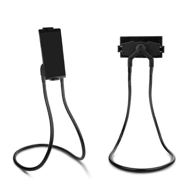 

cell phone mounts & holders flexible mobile holder hanging neck lazy necklace tablet stand for cellphone tablets huawei