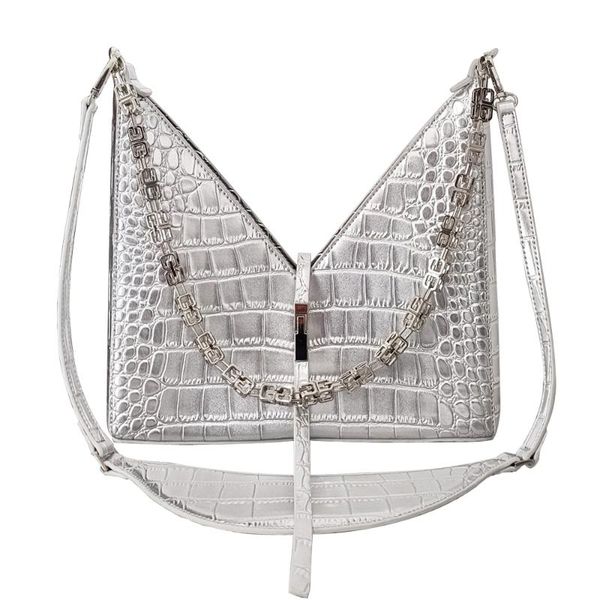 

evening bags fashion style cut out crossbody chain shoulder bag for women